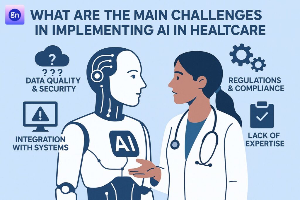 What Are The Main Challenges In Implementing AI In Healthcare​